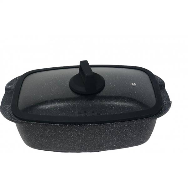 GMD MONOLITE CASSERUOLA RETT C/COP 32X20 