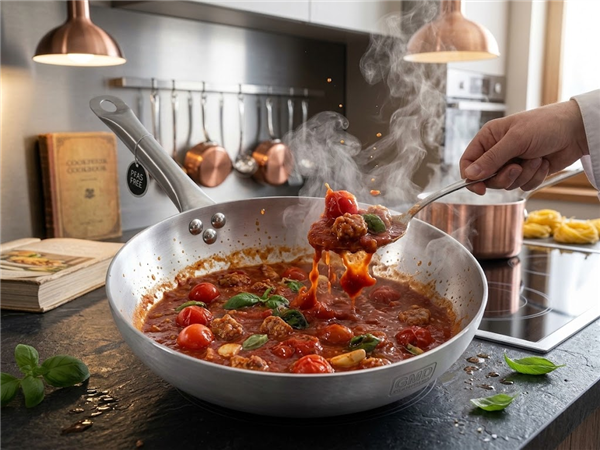 GMD SALTAPASTA ALLUMINIO PURA CM.24 AD INDUZIONE