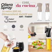 CS OLIERA SPRAY IN VETRO 200ML COL.ASS. 6XH22