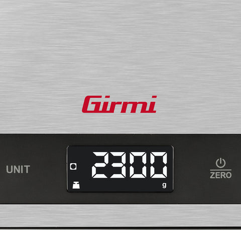 Girmi Pesa Alimenti Piatto Inox Ps05