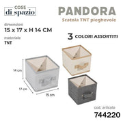 CS SCATOLA PIEGHEVOLE PANDORA 15X17X14 TNT