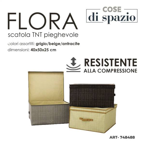 CS SCATOLA TNT PIEGH C/COP 40X50XH25 CM. 