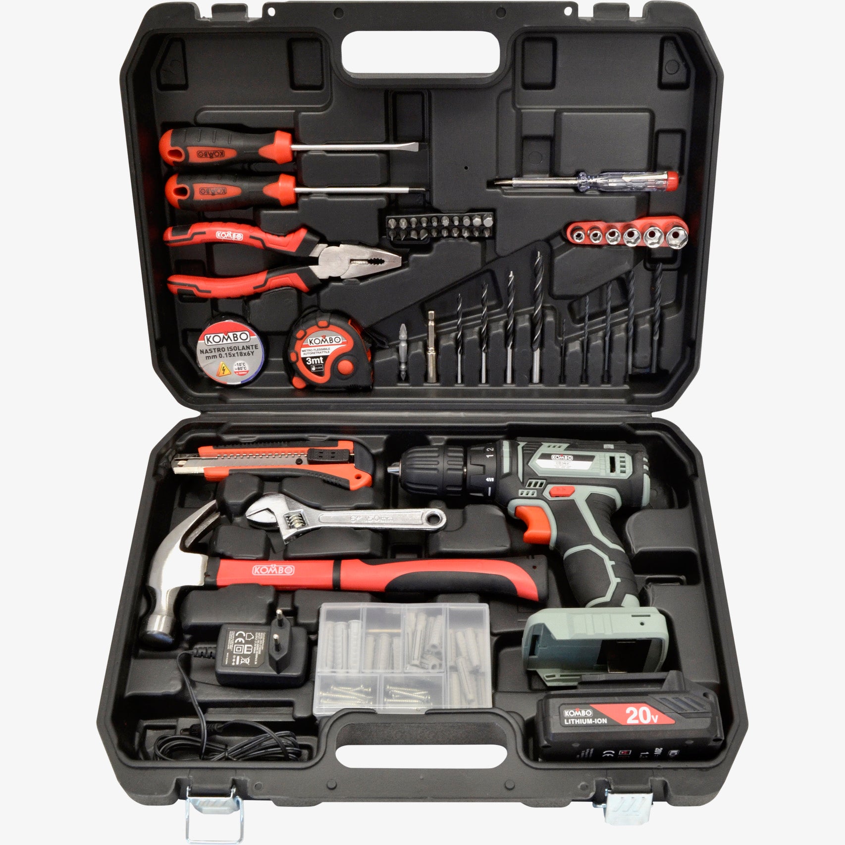 GB TRADE TRAPANO AVVITATORE 20V 127ACCES ACCESSORI