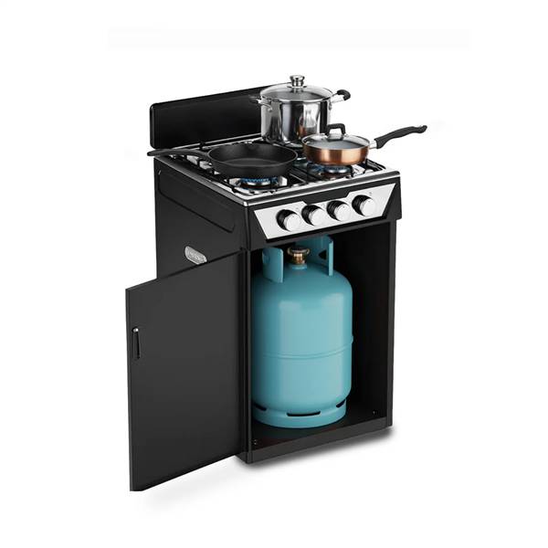 STAYLUX CUCINA 4 FUOCHI C/MOBILE NERA 