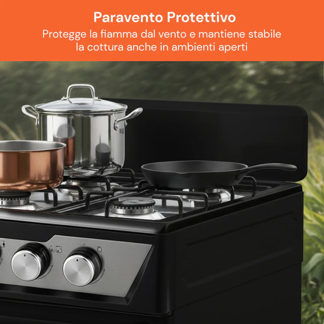 STAYLUX CUCINA 4 FUOCHI C/MOBILE NERA