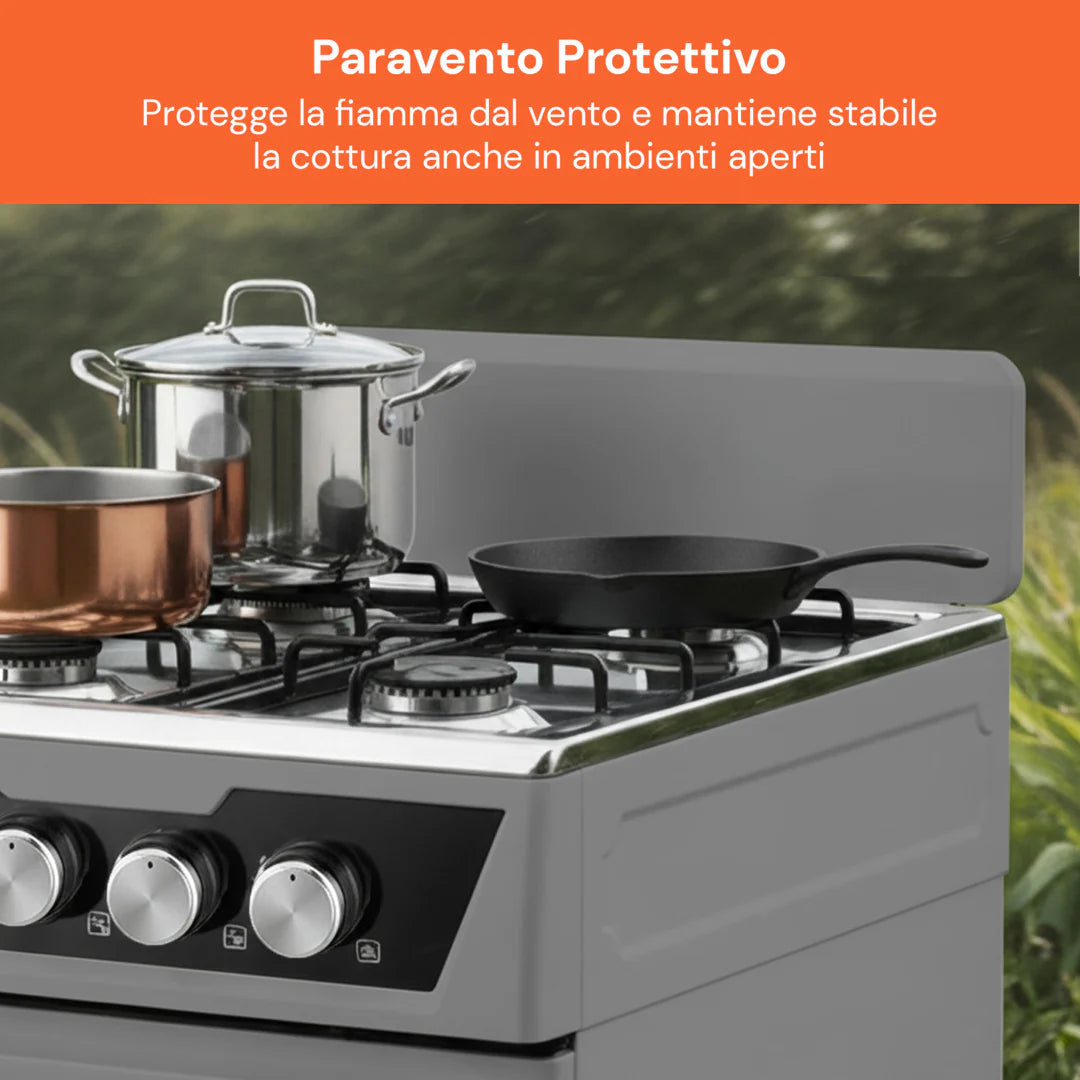 STAYLUX CUCINA 4 FUOCHI C/MOBILE GRIGIA