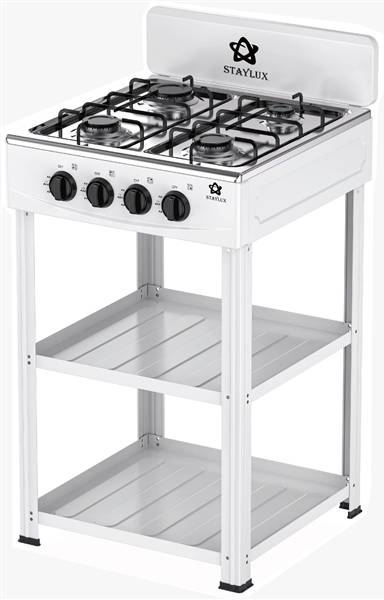 STAYLUX CUCINOTTO 4 FUOCHI A GAS BIANCO 