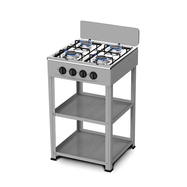 STAYLUX CUCINOTTO 4 FUOCHI A GAS GRIGIO 