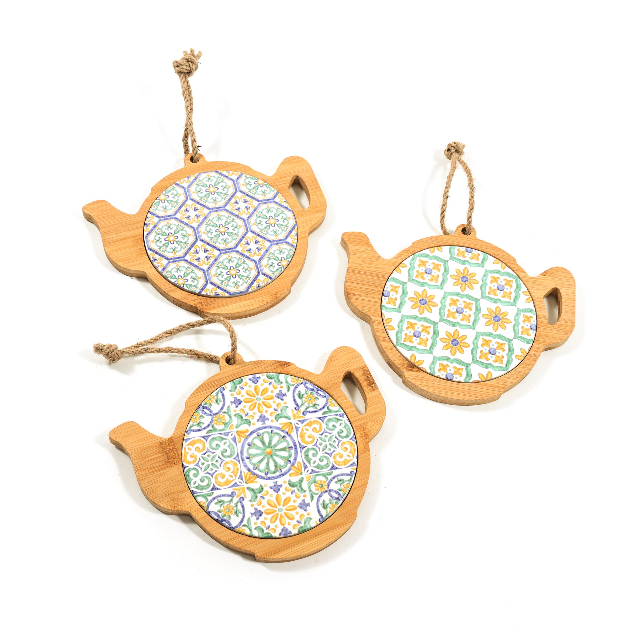 MERCURY DEC TEIERA IN BAMBU E CERAMICA