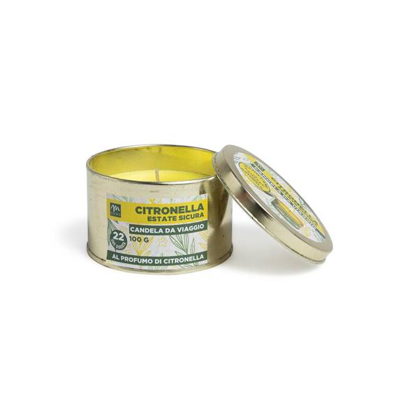 MERCURY CANDELA CITRONELLA IN LATTA 100G 