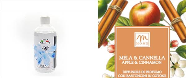 MERCURY RICARICA DIFF 500ML MELA E CANNE