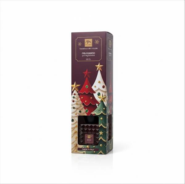 MERCURY DIFFUSORE PINI 120ML MELOGRANO CON BACCHETTI IN FIBRA