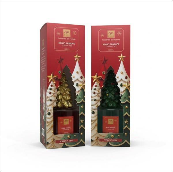 MERCURY DIFFUSORE PINI 500ML PASSIONE CON BACCHETTI IN FIBRA