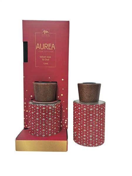 MERCURY DIFFUSORE AUREA ROSSO 120ML ROSA VELLUTATA