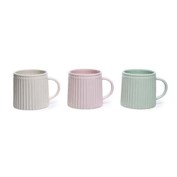 MERCURY VASO CON MANICO CERAMICA 17X12,5XH12 COLORI ASSORTITI