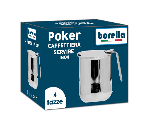 BORELLA LATTIERA A SERVIRE POKER CM.9