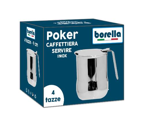 BORELLA LATTIERA A SERVIRE POKER CM.9 