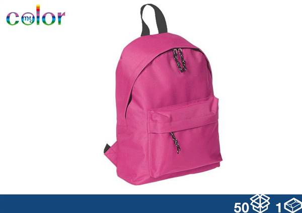 EOL ZAINO TESSUTO FUCSIA 38X28X12 