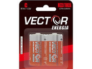 VECTOR PILE ZINCO MEZZA TORCIA 2PZ 