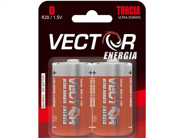VECTOR PILE ZINCO TORCIA 2PZ 