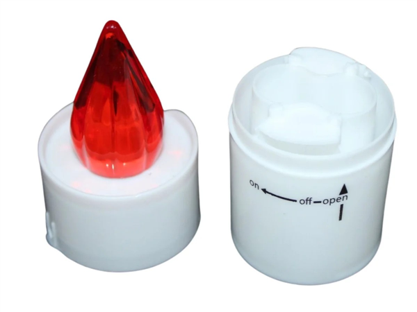 VECTOR LUMINO VOTIVO LED A BATTERIE 10,5X4,2CM