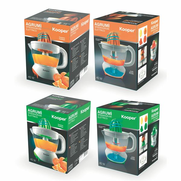 KOOPER SPREMIAGRUMI ELETTRICO 700ML 40W