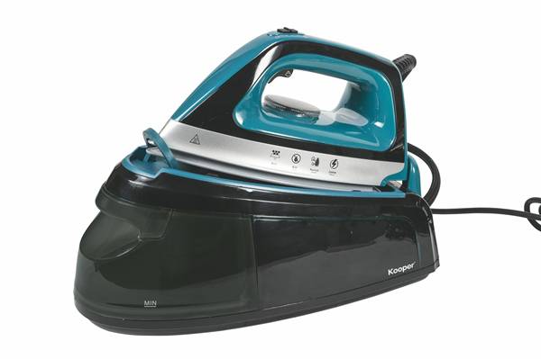 KOOPER FERRO DA STIRO TURCHESE 2400W A RICARICA CONTINUA