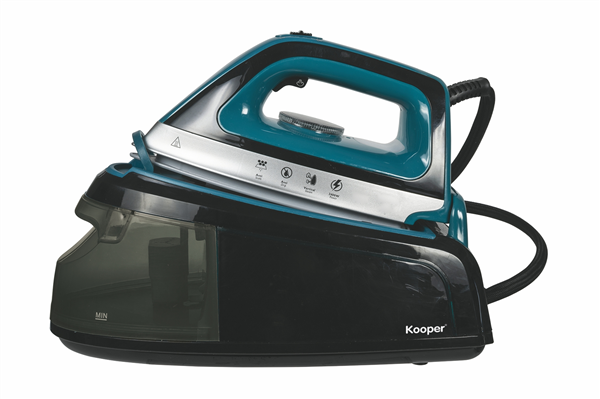 KOOPER FERRO DA STIRO TURCHESE 2400W A RICARICA CONTINUA