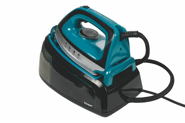 KOOPER FERRO DA STIRO TURCHESE 2400W A RICARICA CONTINUA