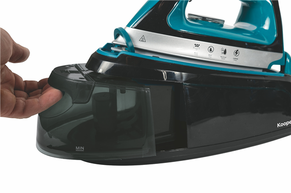 KOOPER FERRO DA STIRO TURCHESE 2400W A RICARICA CONTINUA