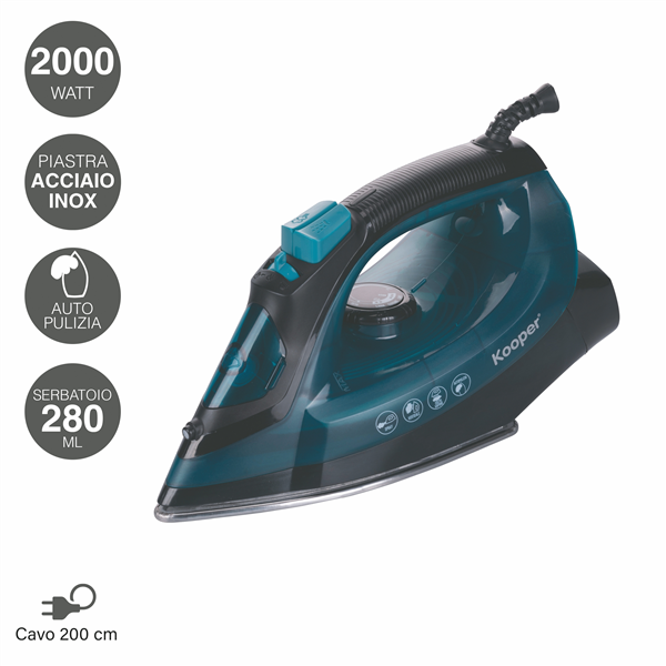 KOOPER FERRO STIRO 2000W 3ASS. CON BASE ACCIAIO