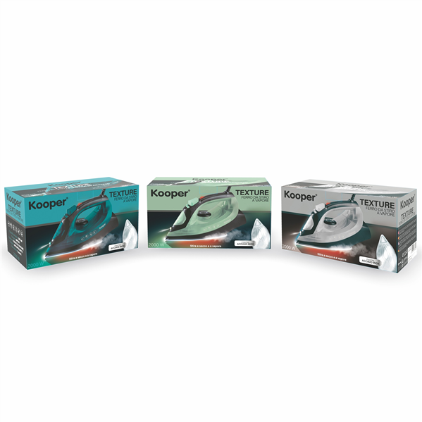 KOOPER FERRO STIRO 2000W 3ASS. CON BASE ACCIAIO