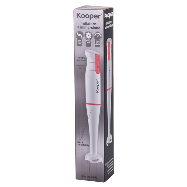 KOOPER FRULLATORE IMMERSIONE 300W 2ASS. 2 VELOCITA