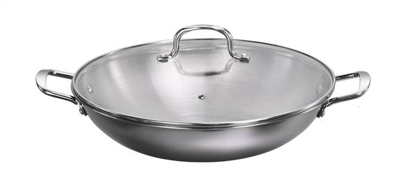 BORELLA WOK ACCIAIO DUNA 2M CM.36 
