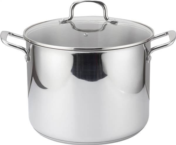 BORELLA PENTOLA INOX ALESSIA CM.24 25727 INDUZIONE CON COPERCHIO