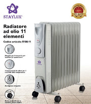 STAYLUX TERMOSIFONE 11 ELEMENTI 2.500W