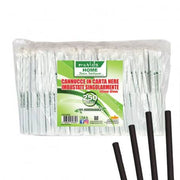 MOVIDA CANNUCCE BIO 250PZ 14,5X7 NERE 