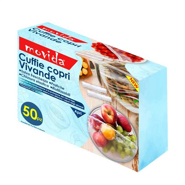 MOVIDA COPRIVIVANDE 50PZ SALVAFRESC 25CM 