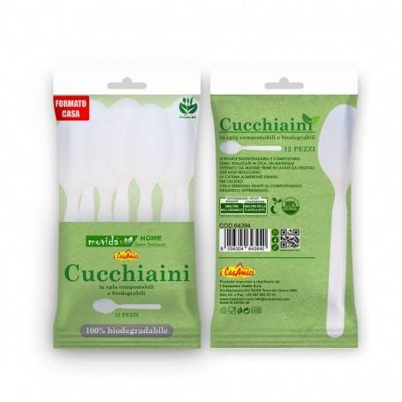 MOVIDA CUCCHIAINO CM.10,5 12PZ BIO COMPO 