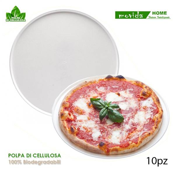 MOVIDA PIATTO PIZZA BIO CM.33 10PZ XXL 