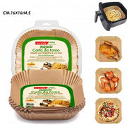 MOVIDA CARTA FORNO 50PZ 16X16 H4,5 