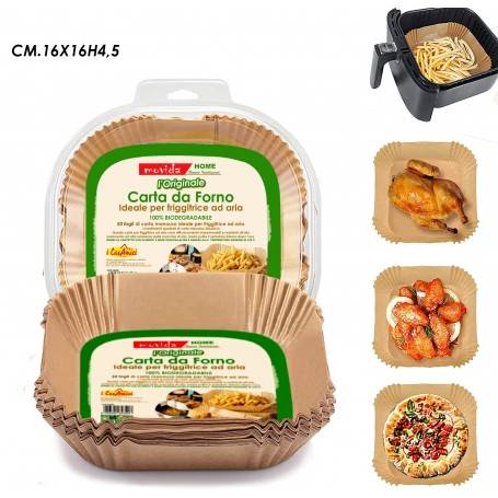 MOVIDA CARTA FORNO 50PZ 16X16 H4,5 