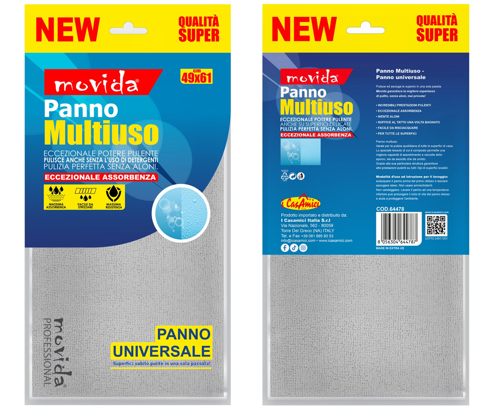 MOVIDA PANNO MULTIUSO 49X61