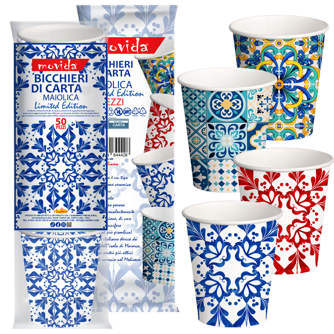 MOVIDA BICCHIERE BIO 90ML CAFFE' 50PZ