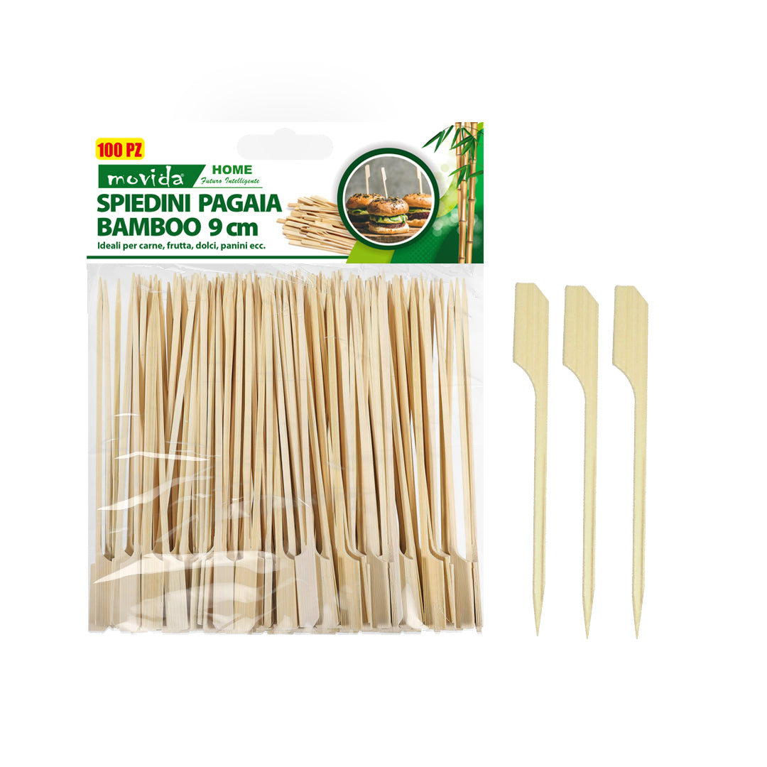 MOVIDA SPIEDINO SPADA BAMBOO 9CM 100PZ