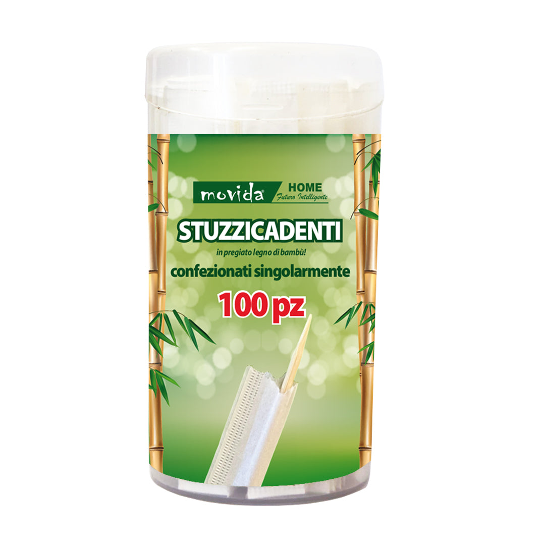 MOVIDA STUZZICADENTI 100PZ INCARTATI