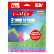 MOVIDA PANNO SET 3PZ SPUGNA 18X20