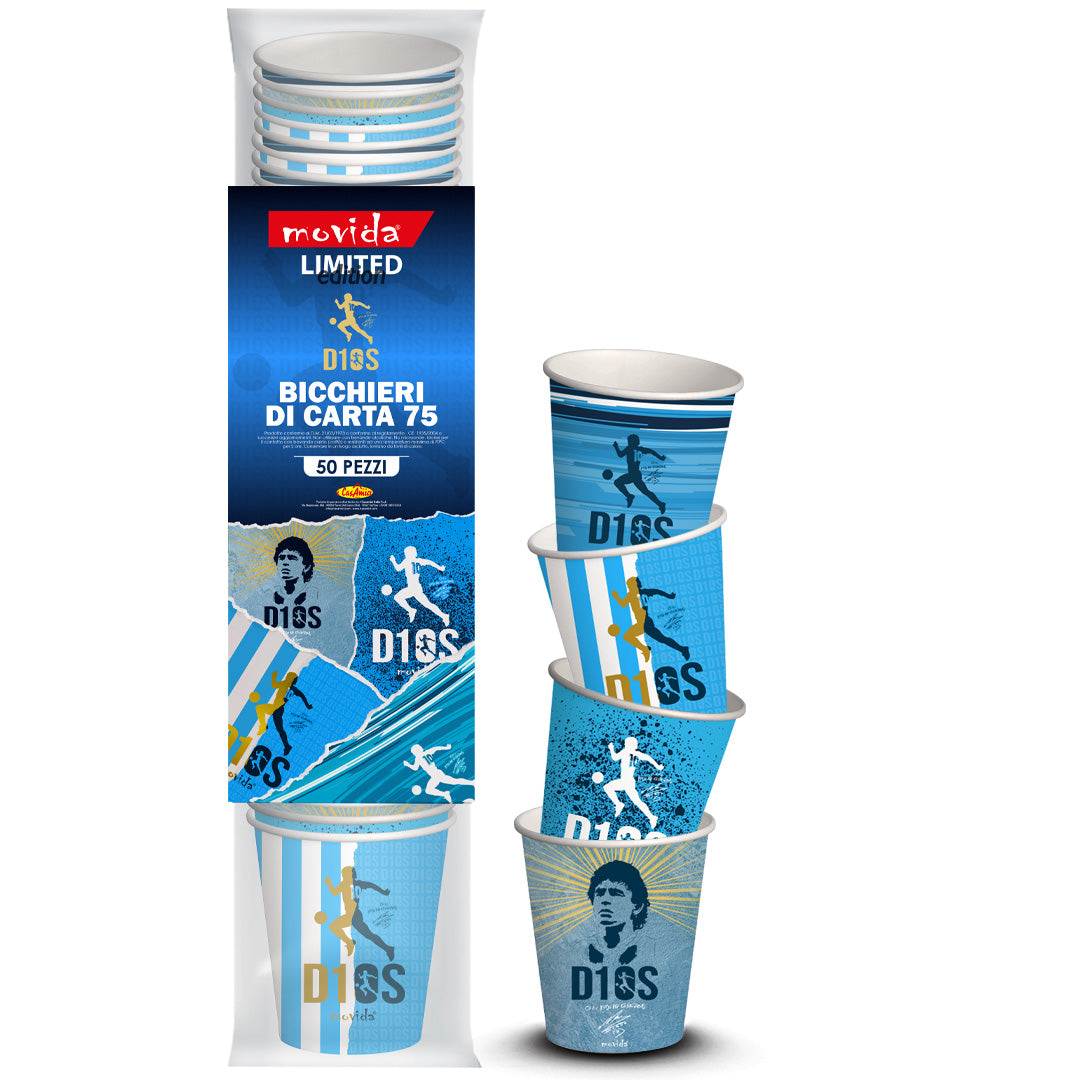 MOVIDA BICCHIERE BIO 75ML CAFFE' 50PZ