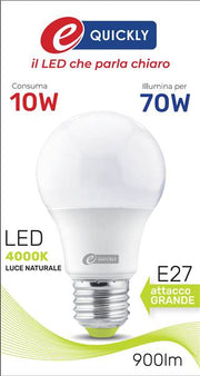 HD GOCCIA LED A60 E27 10W 4000K ART.Q-1005