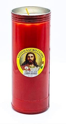 MUTO LUMINI VOTIVI T100 COLATO ROSSO 